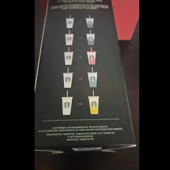 Starbucks Mystery Color Change Cups - Picture 2 of 3